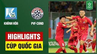 Highlights: Khánh Hòa - PVF-CAND | "HỔ" ghi bàn nhưng cơn lốc đỏ quá mạnh