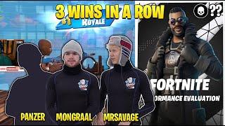 Mongraal, MrSavage & Panzer Secure 3 Consecutive Wins in Fortnite Trio Tournament!