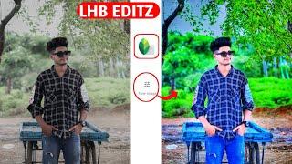 New Snapseed Photo Editing Tricks  2023 | Snapseed Background Colour Change || LHB EDITZ