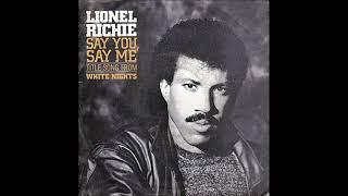 LIONEL RICHIE   Say you say me 1985