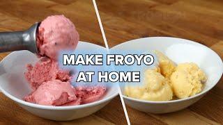 Make Your Favorite Frozen Yogurt At Home • Tasty Recipes