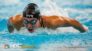 Torri Huske sets U.S. Open Championship record in women's 100m butterfly | NBC Sports