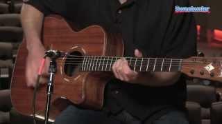 Washburn WCG55CE Acoustic-electric Guitar Demo - Sweetwater Sound