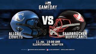 GFL: Allgäu Comets vs. Saarland Hurricanes // 11.07.2021