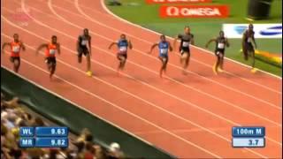 100m Yohan Blake 9.69 Lausanne 2012