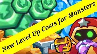 How Much Gold & New Powerstones Needed to Max out Monsters for New Players | Summoner's Greed