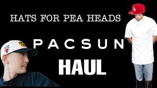 WHAT TYPE OF HAT TO WEAR IF YOU HAVE A SMALL HEAD | PACSUN HAUL