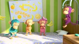  Five Little Monkeys  Kids Nursery Rhymes for Kids  rac7Eo   A