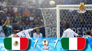 México 1-1 Italia | Mundial Corea-Japón 2002 | Resumen y Goles TV Azteca FULL HD 1080P