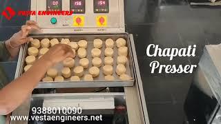Half Cooked Chapati Making Machine | Vesta Engineers     http://www.vestaengineers.net/