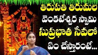 Tirumala Tirupati Venkateswara Swami Suprabatha Seva Explained || Ramaa Raavi || SumanTV Life