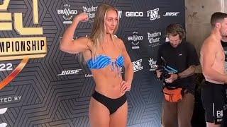 Dakota Ditcheva - Official Weigh-in - (PFL 10: 2022 Championships) - /r/WMMA