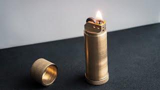 Making Brass Lighter From Scrap