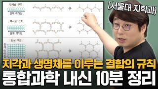 고1 통합과학 내신 시험 빈출 모음.zip (ft. 지각과 생명체를 이루는 결합의 규칙)