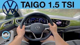 Volkswagen Taigo 1.5 TSI POV Test Drive + Acceleration 0-200 km/h