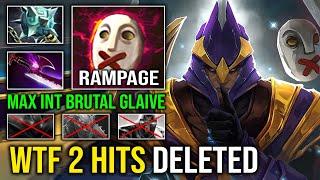 WTF 2 Hits Deleted Max INT Unlimited Glaive Brutal Carry Hit Like a Truck Silencer Dota 2