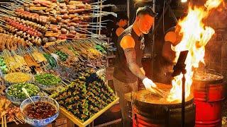 Chongqing Food Street & Local Nightlife in China【Alin Food Walk】