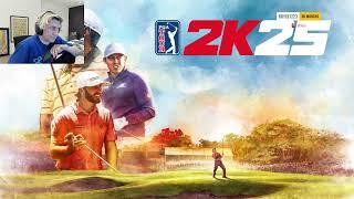 xQc Goes Golfing | PGA TOUR 2K25