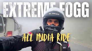 ALL INDIA DAY 10/100 | EXTREME FOGG in MOUNTAIN | GUWAHATI to BOMDILA | ALL INDIA SOLO BIKE RIDE