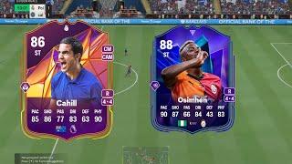 EA FC 25 - 86 Track Stars Hero Cahill + 88 FC Pro Live Osimhen - Ultimate Team Gameplay