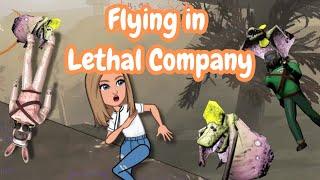 Flying in Lethal Company