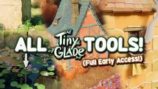 I Tried ALL of Tiny Glade's Tools & Themes! TINY GLADE Early Access Gameplay + Commentary