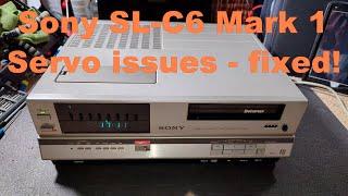 Sony SLC6 Mark 1 Betamax - Part 1 - Servo issue