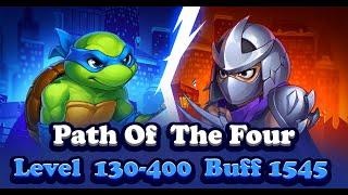 Level 180-400 Path Of Four Boss | Hero Wars Ninja Turtles Event