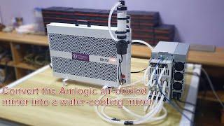 How to upgrade water block and liquid cooling system for ASIC miner for more stable low temperature