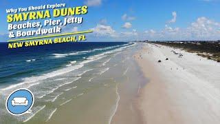 Smyrna Dunes Park- The Beaches, Pier, Jetty, and Boardwalk. in New Smyrna Beach, Florida