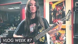 MESSAGE FROM MY FAVORITE BAND & PLAYING GUITAR | VLOG WEEK #7 | Emmelie Herwegh