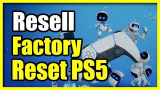 How to Factory Reset PS5 before Selling it (Easy Tutorial)