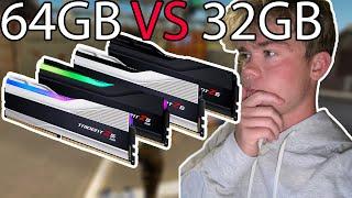 32GB VS 64GB DDR5 TESTED!