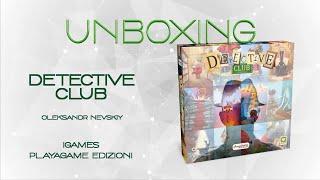 Unboxing #54 - Detective Club (Oleksandr Nevskiy)