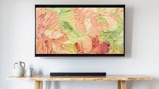 Abstract Paintings - Art for TV - Pastel Tones Screensaver