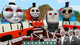 Return of THOMAS THE TANK ENGINE.EXE and FRIENDS James and Gordon in Minecraft - Coffin Meme