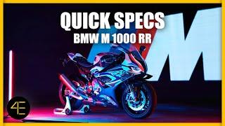 QUICK SPECS: BMW M 1000 RR | 4enthusiasts