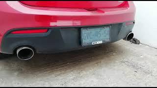 Mazdaspeed 3 con Axle back borla stype