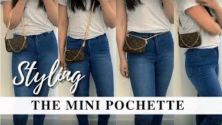 DIFFERENT WAYS TO STYLE & WEAR THE MINI POCHETTE - CROSSBODY, CLUTCH, BELT BAG, SHOULDER BAG & MORE