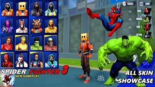 Hulk, Spiderman, Ironman, Captain Amerika, Deadpool, Avengers Vs Crime Part 1678 || spider Fighter 3