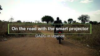 On the road with the smart projector - GADC Uganda