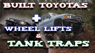 Making first tracks on new trails | Built Toyota trucks wheelin' adventure.