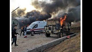 People in Kurdistan Region stormed a Turkish base in Sheladize town in Duhok Governorate