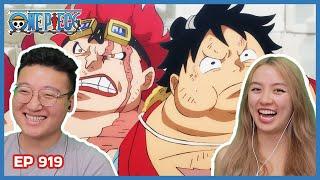 KID & LUFFY'S RIVALRY! | One Piece Episode 919 Couples Reaction & Discussion