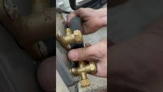 HVAC Morning Mini Split install - #hvac #hvactechnician #airconditioning #mitsubishielectric