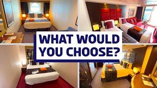 MSC Preziosa | What cabin would YOU choose? Main cabins types compared