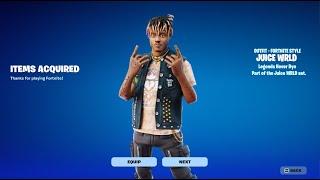 How To Get Juice WRLD Skin NOW FREE In Fortnite! (Release Date)