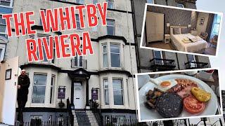 I stayed at THE RIVIERA GUESTHOUSE IN WHITBY for £74 per night - A FULL  BREAKFAST WAS INCLUDED !!!