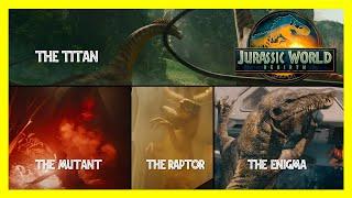 The Mutant & New Dinosaurs Seen in Jurassic World: Rebirth Trailer