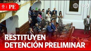 Congress Approves Law on Preliminary Detention | Primera Edición | News Peru